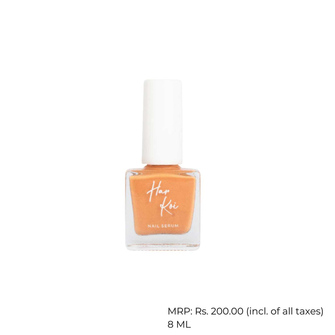 Cozy Mornings Nail Serum | Cream Orange | Creamy Texture | Hydrating | Vegan | 8 ML