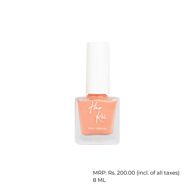 Masking & Baking Nail Serum | Peach | Creamy Texture | Hydrating | Vegan | 8 ML