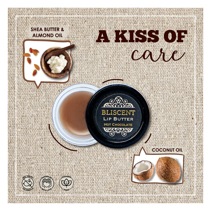 Hot Chocolate Lip Butter | For Supple Lips And Tan Protection | 5 GM