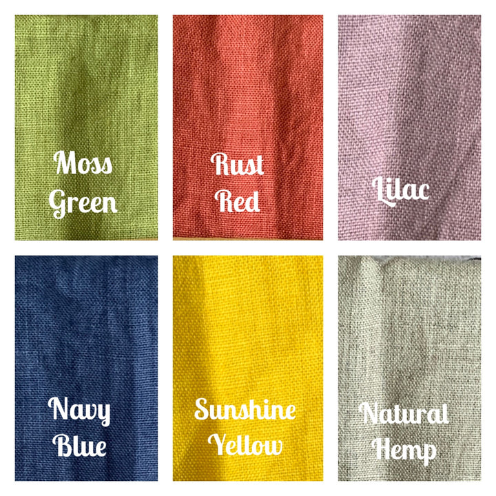 Kitchen Towels | Anti Bacterial/Fungal | Hemp Fabric | Set of 2 