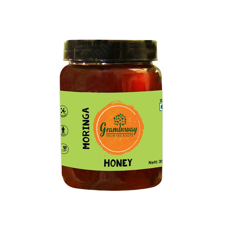 Moringa Honey | Pure, Natural & Unprocessed | Cruelty Free | 350 GM