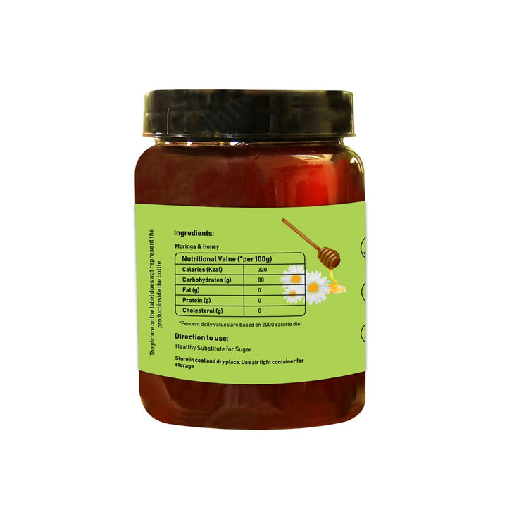 Moringa Honey | Pure, Natural & Unprocessed | Cruelty Free | 350 GM