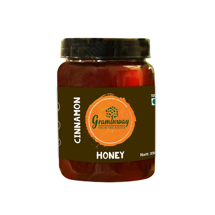 Cinnamon Honey | Pure, Natural & Unprocessed | Cruelty Free | 350 GM