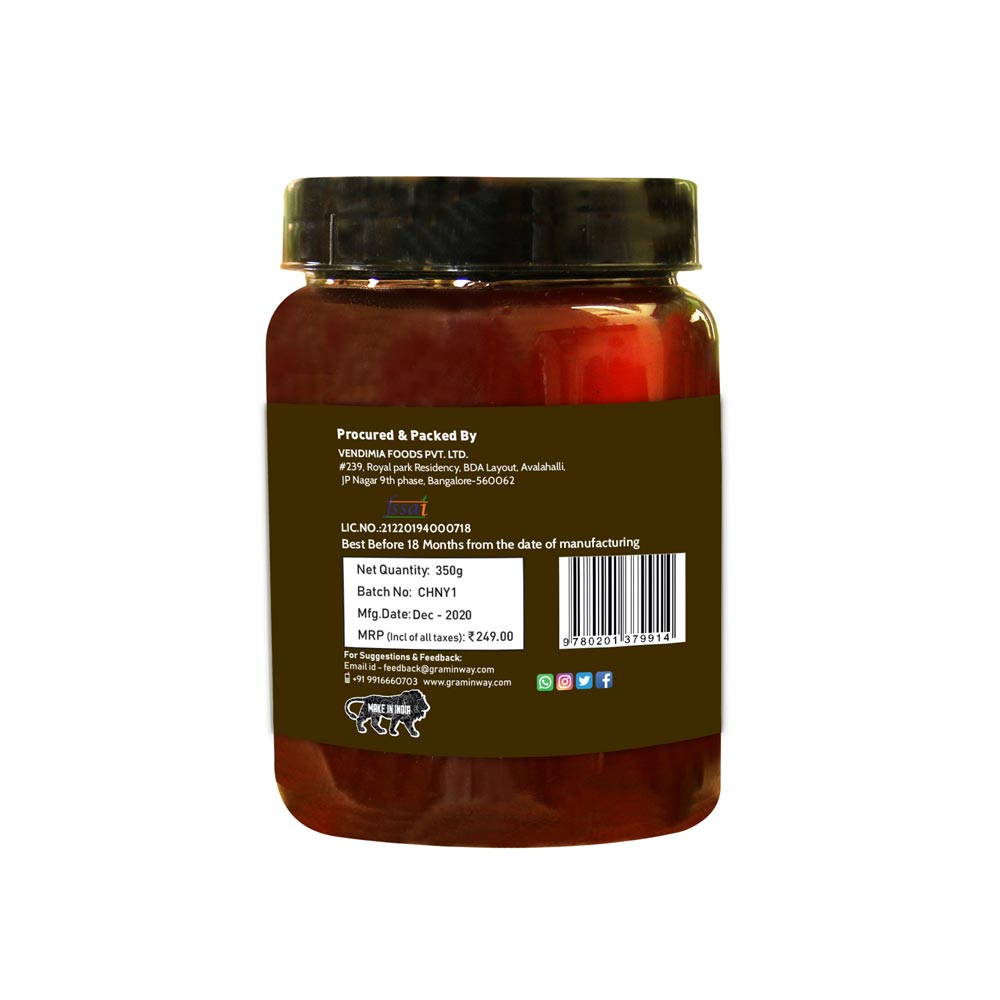 Cinnamon Honey | Pure, Natural & Unprocessed | Cruelty Free | 350 GM