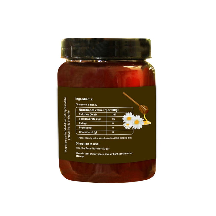 Cinnamon Honey | Pure, Natural & Unprocessed | Cruelty Free | 350 GM