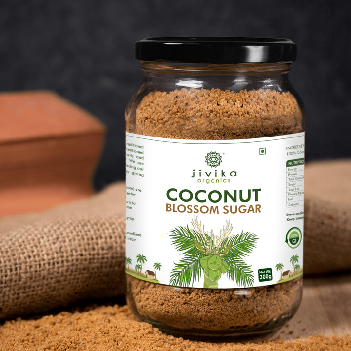 Organic Coconut Blossom Sugar | Natural Sweetener | No Preservative | 300 GM