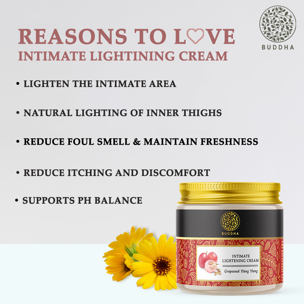 Intimate Lightening Cream | Whiten Bikini, Inner Thighs and Intimate Areas | 75 GM