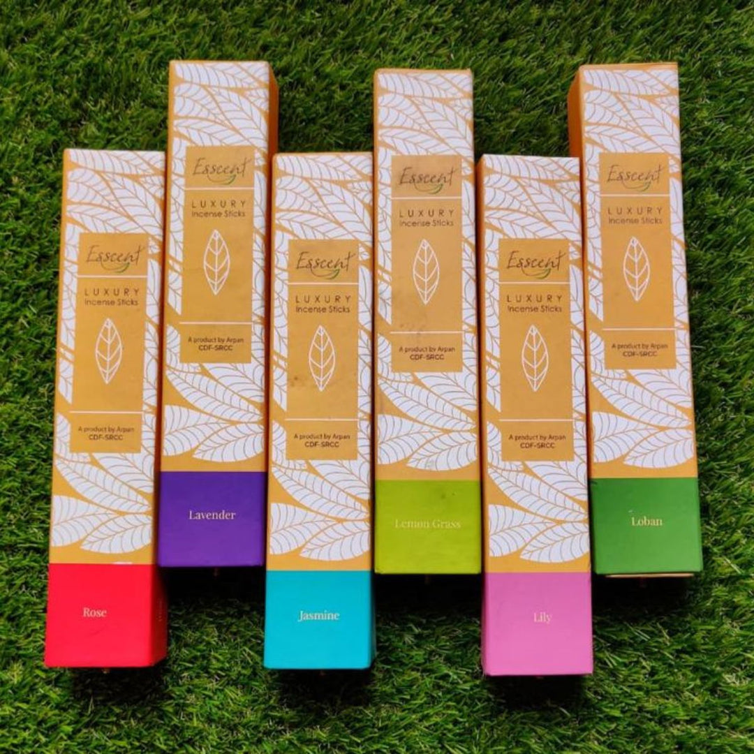 Lily Incense Stick | Hand-Rolled | Tranquility | Aromatic | Set of 3