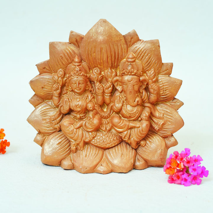 Ganesh & Lakshmi Puja Kit | Terracotta | Diwali Special Pack Of 4