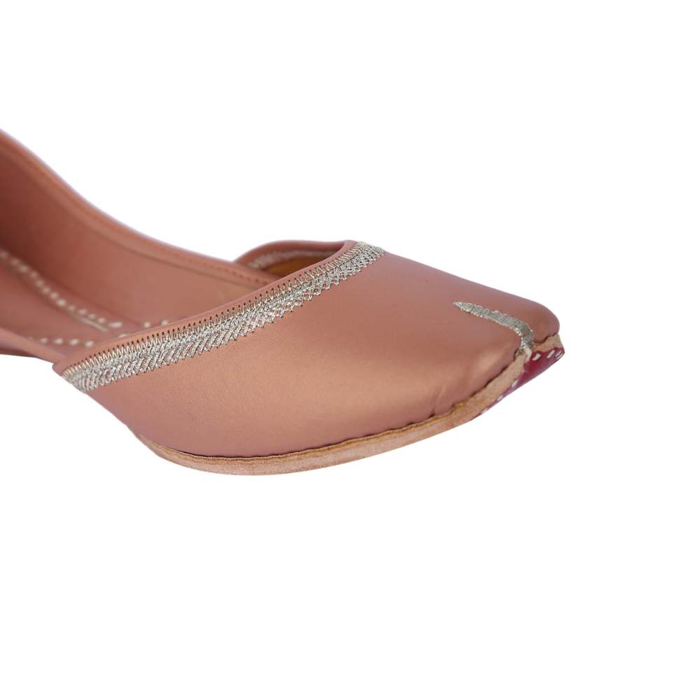 Light Copper Women Jutti | Summery | Casual | Day Wear