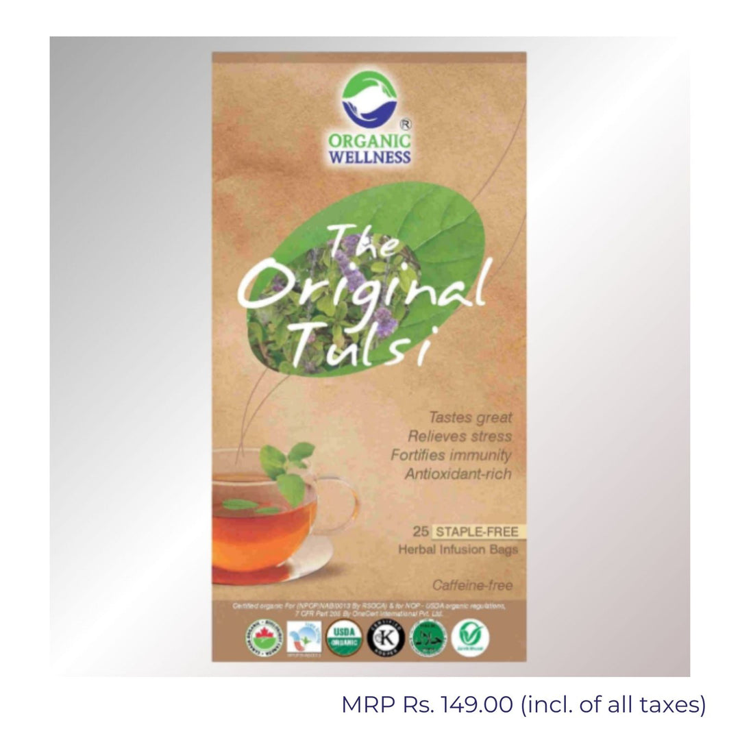 The Original Tulsi Tea | Herbal Tea | Refreshing & Nurturing | 25 Tea Bags