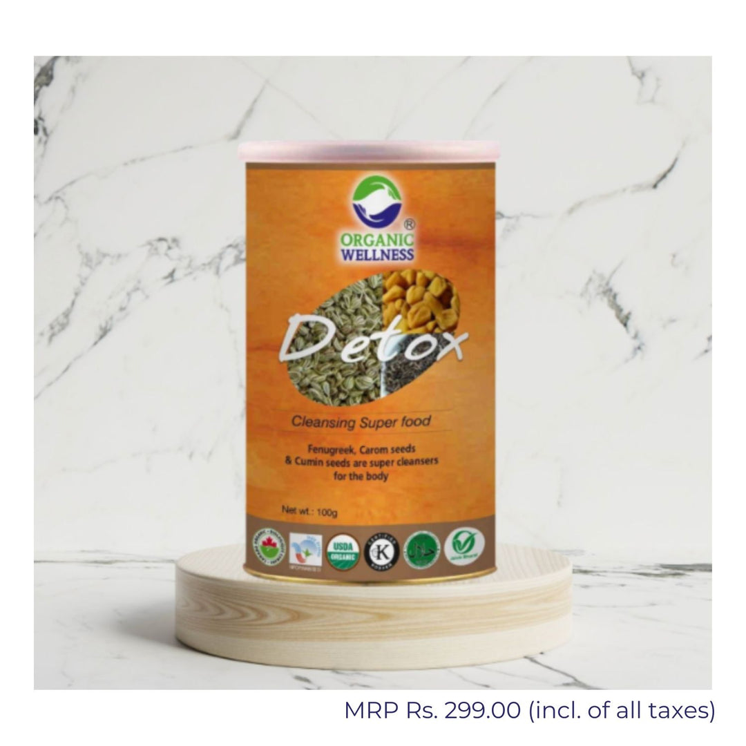 Detox | Cleansing Superfood | Super-Seeds Mix | Flush Toxins |100 GM