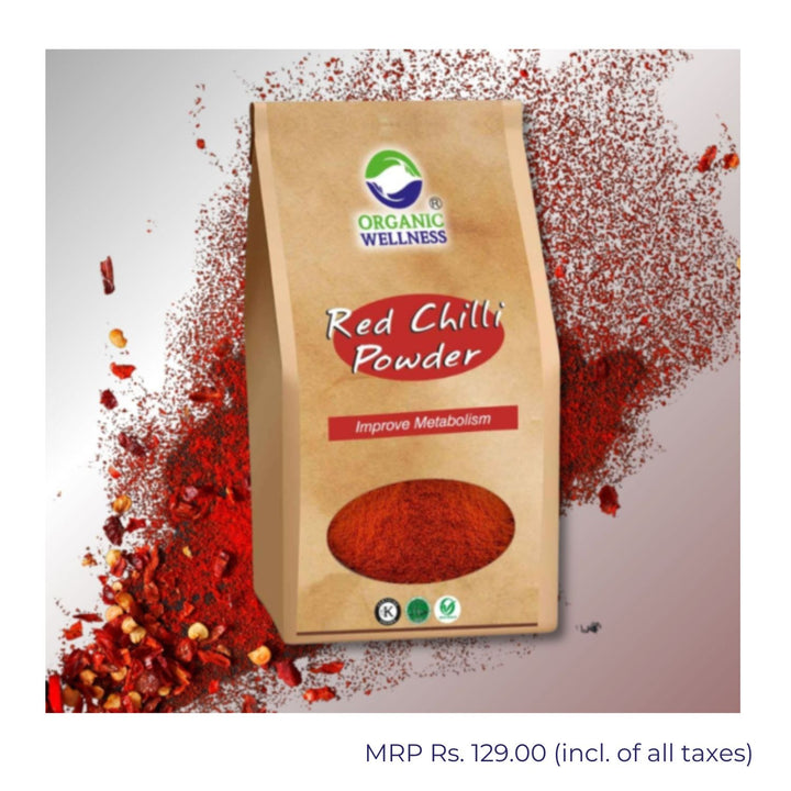 Red Chilli Powder | Pure & Natural | Boost Metabolism & Immunity | 100 GM