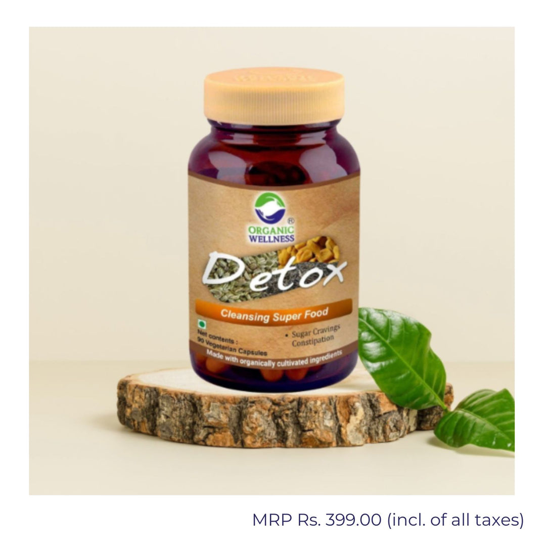 Detox Supplements | Wellness | Cleanses Blood | 90 Capsules