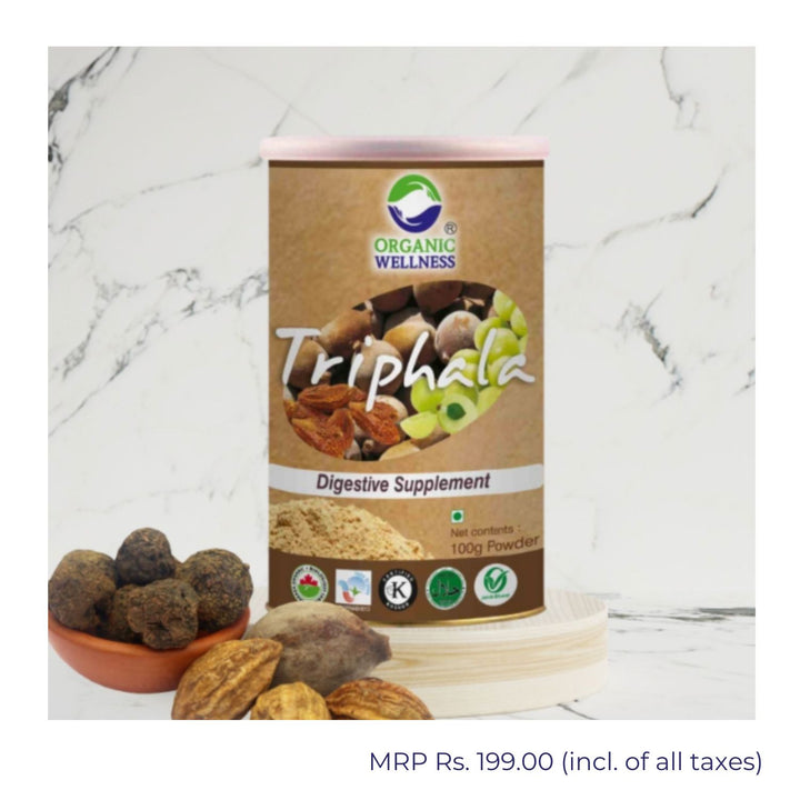 Triphala Powder | Improves Digestion | Nutrient Absorption | 100 GM