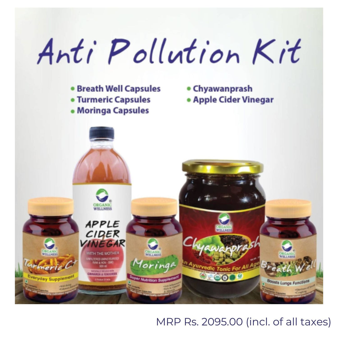 Anti-Pollution Kit | Organic | Herbal Supplements Combo Kit | Pack of 5