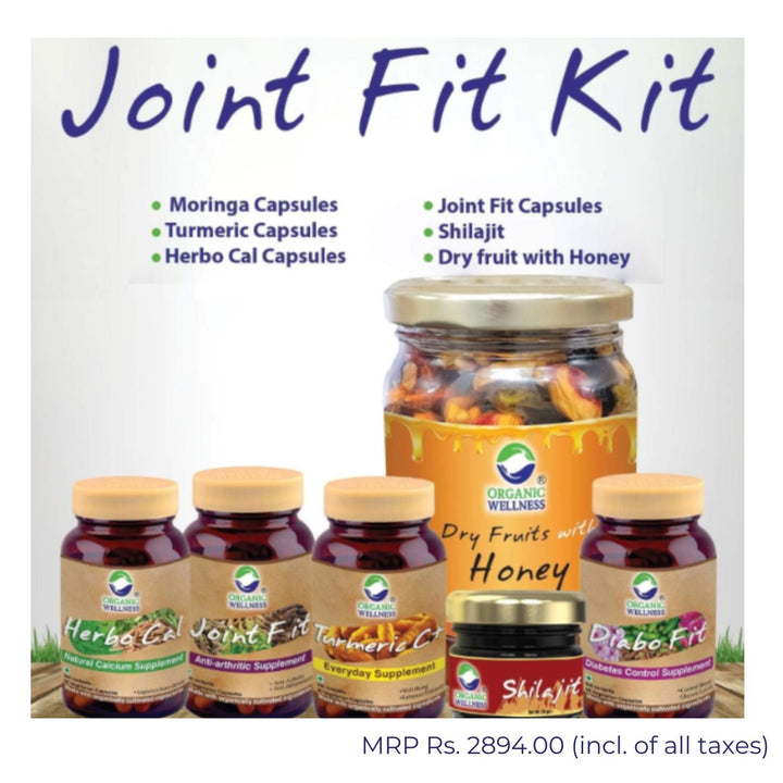 Healthy Joints Kit | Certified Organic | Herbal Supplements Kit | Pack of 6