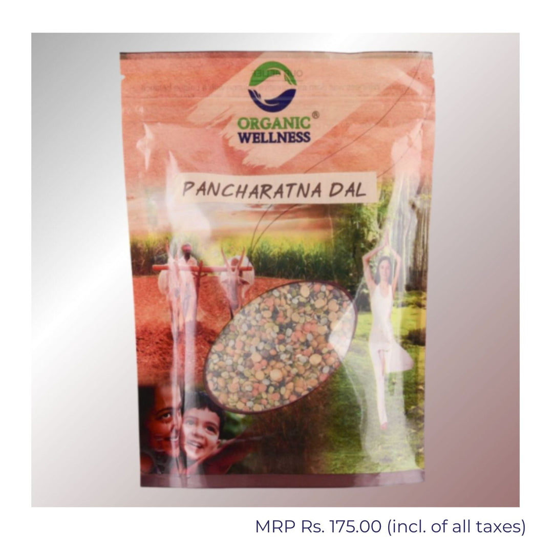 Organic Pancharatna Dal | High-Protein | Organic & Unpolished | 450 GM