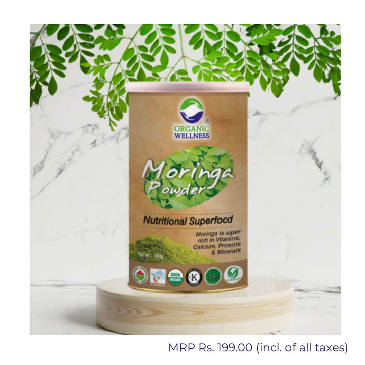 Moringa Powder | High In Nutrients | Balance Hormones | Anti-Ageing | 100 GM