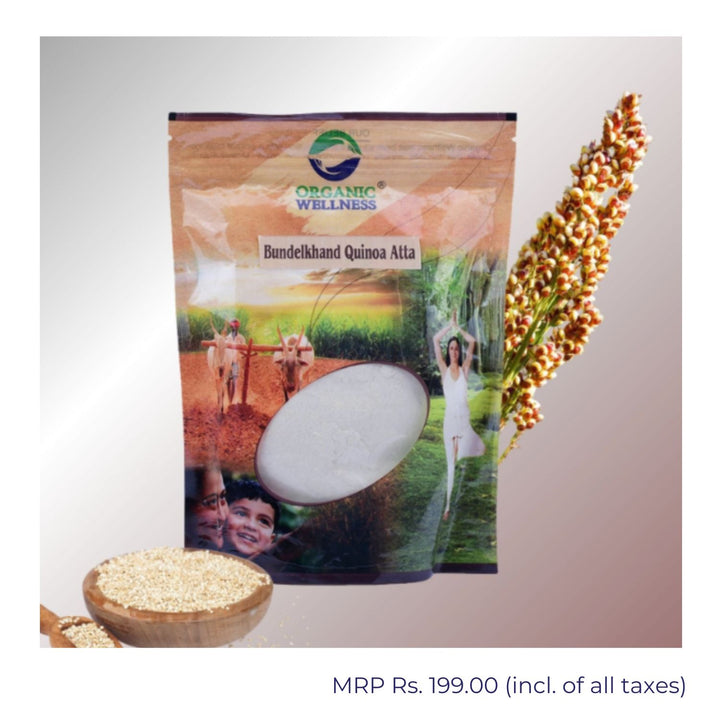 Bundelkhand Quinoa Atta | High Protein & Fiber | Adulteration Free | 450 GM