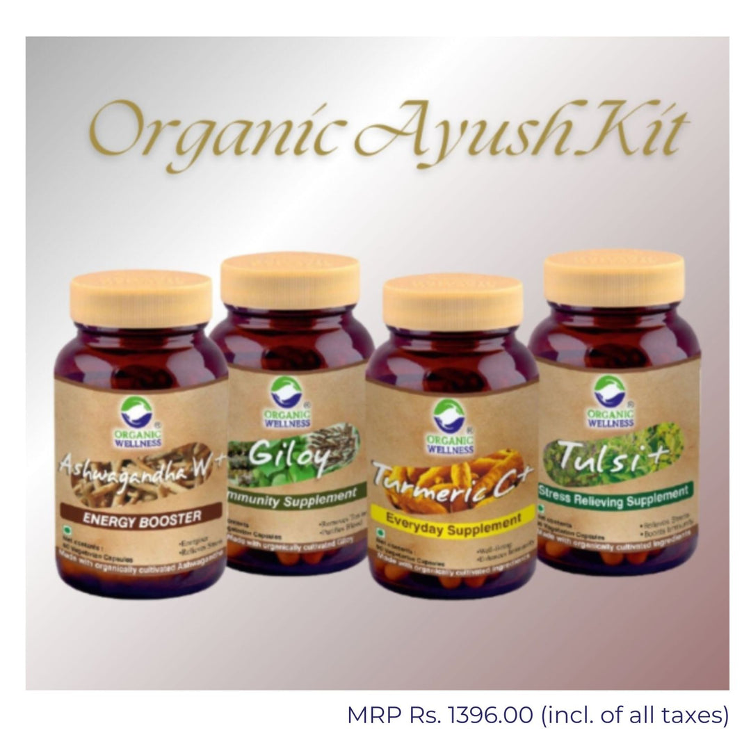 Ayush Kit | Organic | 100 % Vegan | Disorders | Benefits | Pack of 4