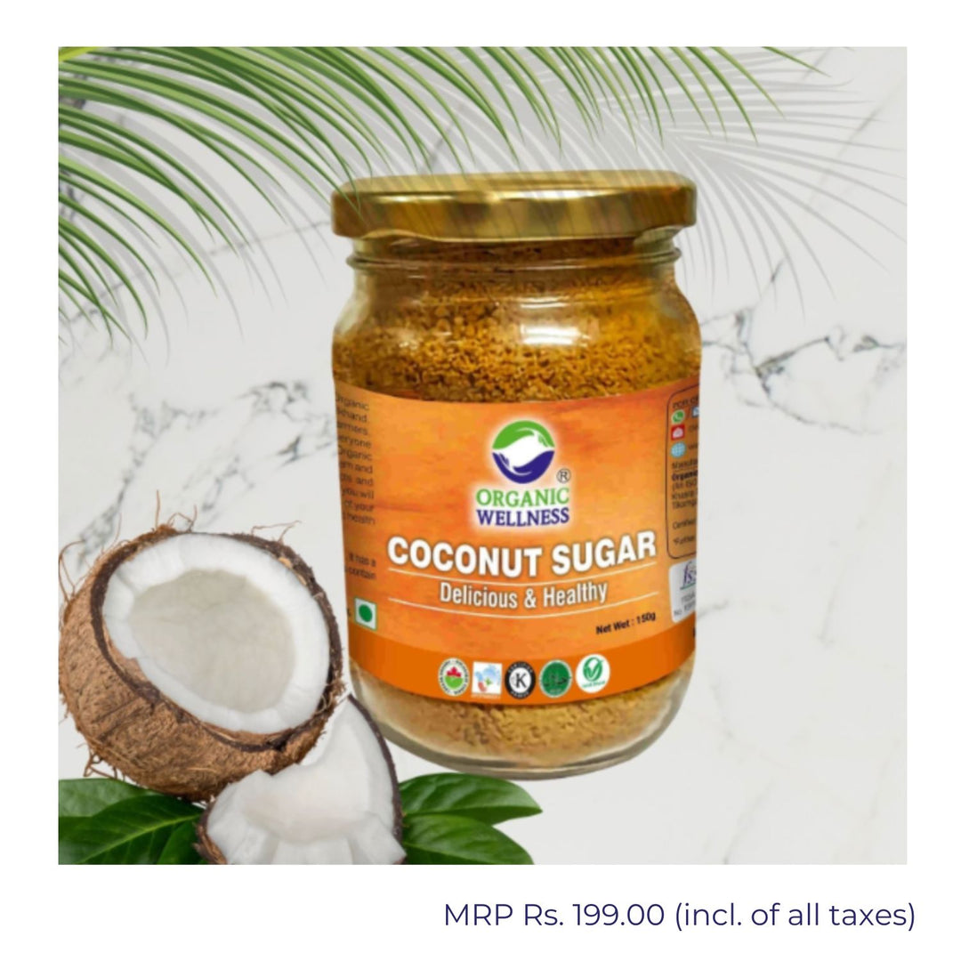 Coconut Palm Sugar | Delicious & Healthy | Low Glycemic Index | 150 GM