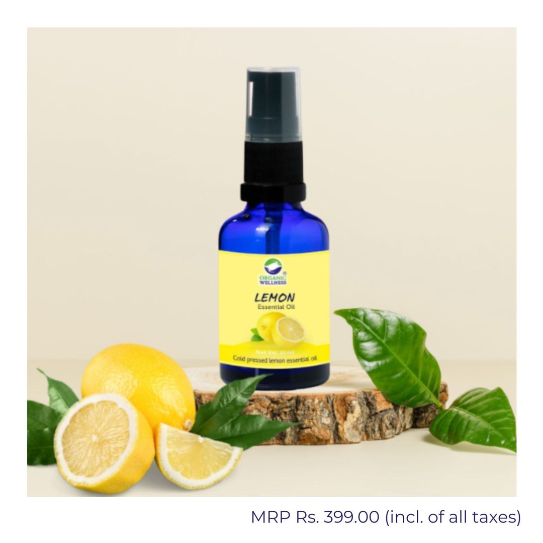 Lemon Essential Oil | 100 % Pure & Natural | Aromatic | Skin Nourishment |  20 ML