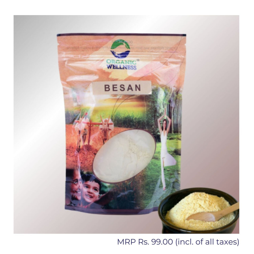 Organic Besan | High in Protein & Fiber | Adulteration Free | 450 GM