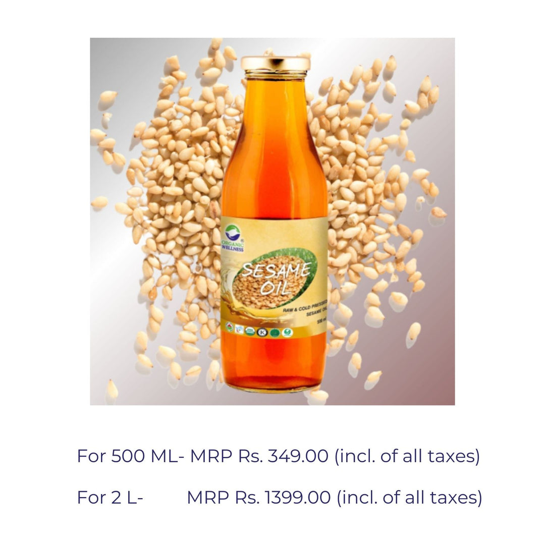 Sesame Oil (Til Oil) | 100% Natural, Pure & Organic | Raw & Cold-Pressed