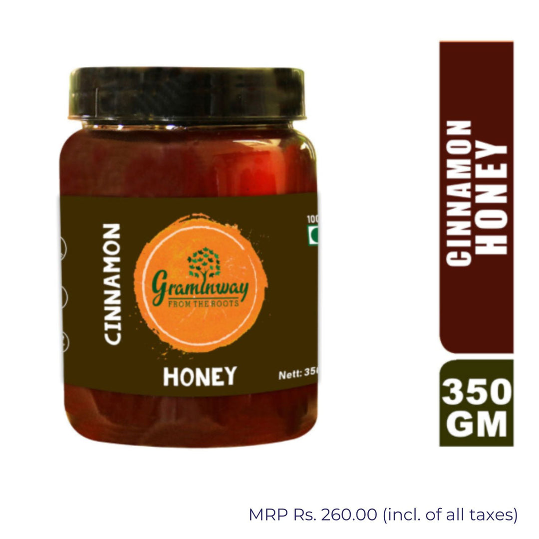 Cinnamon Honey | Pure, Natural & Unprocessed | Cruelty Free | 350 GM