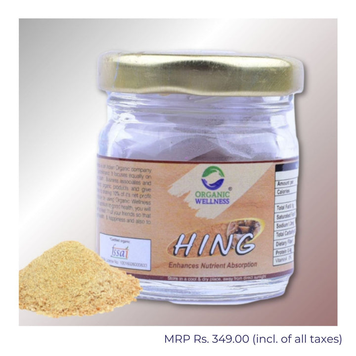 Organic Hing (Asafoetida) | Pure & Natural | Anti-Flatulent Agent | 5 GM