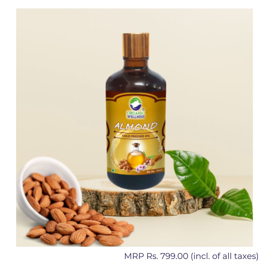 Almond Oil | Cold Pressed | Moisturizing | Skin & Hair Nourishing | 100 ML