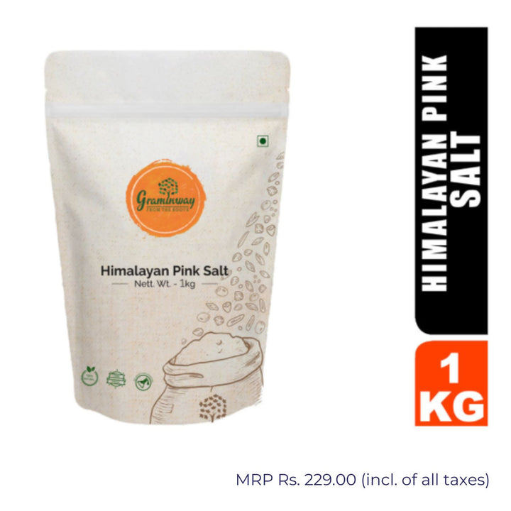 Himalayan Pink Salt | Natural & Himalaya Sourced | Minerals Rich Salt | 1000 GM