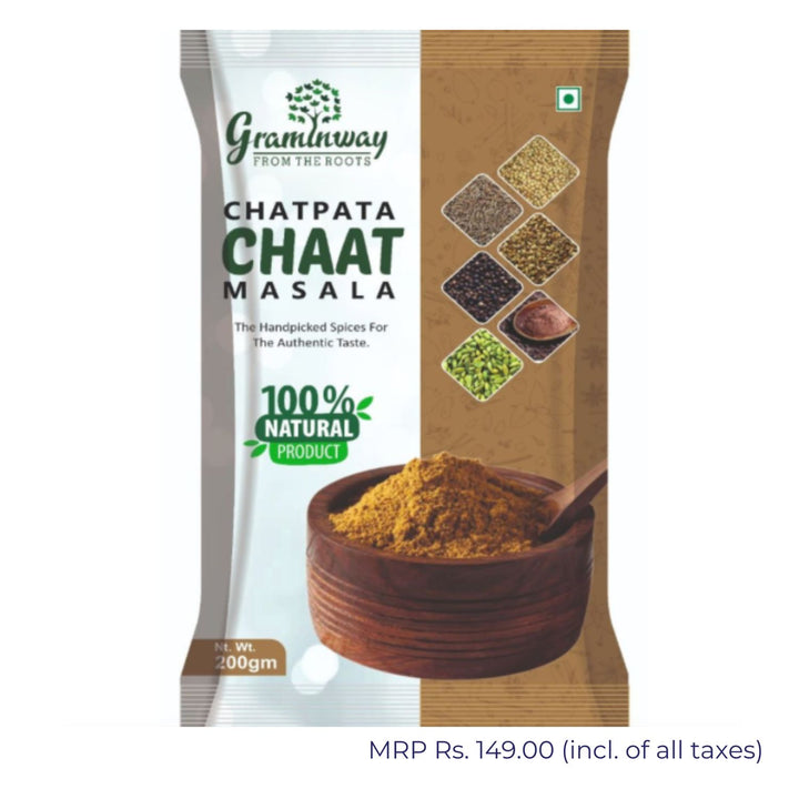 Chatpata Chaat Masala | Hand Picked Spice Mix | Tangy Seasoning | 200 GM