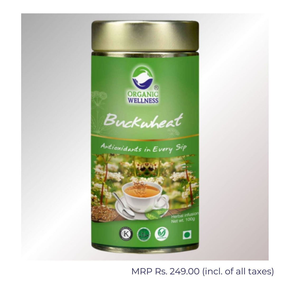 Buckwheat Tea | Anti-Oxidant Rich | Caffeine-Free | 100 GM Tin