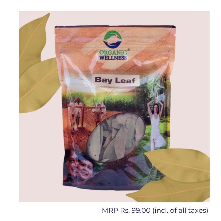 Organic Bay Leaf | Rich In Aromatic Essence | Natural Preservative | 50 GM