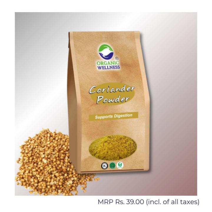 Organic Coriander Powder | Aromatic & Nutrient Rich Whole Spice  | 75 GM