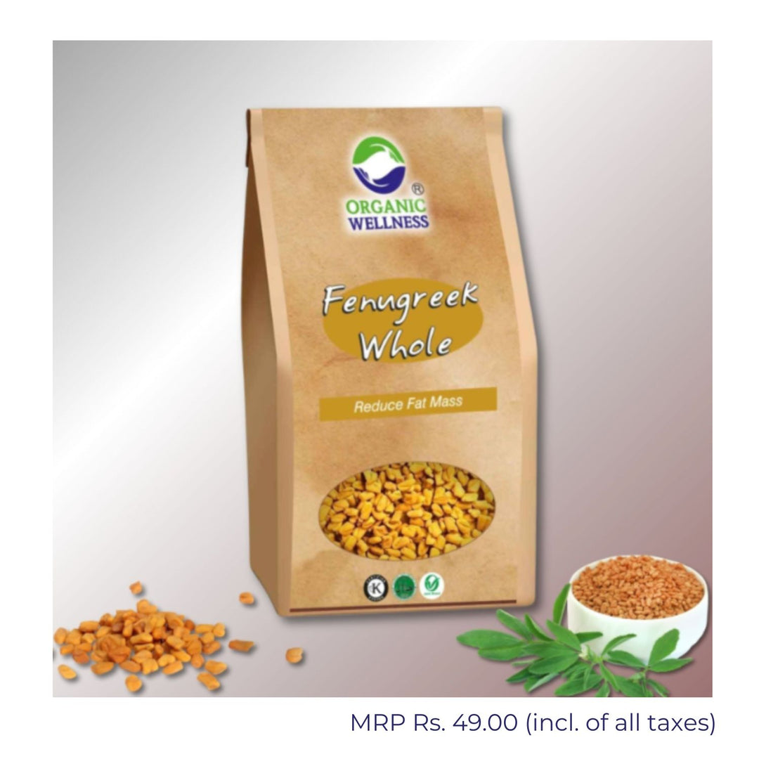 Organic Fenugreek Whole | Pure & Natural | Nutrient Rich Condiment  | 100 GM