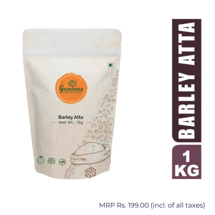 Barley Atta | Fibrous & Organic | Traditional Mill Grind | Weight Manager | 1 KG