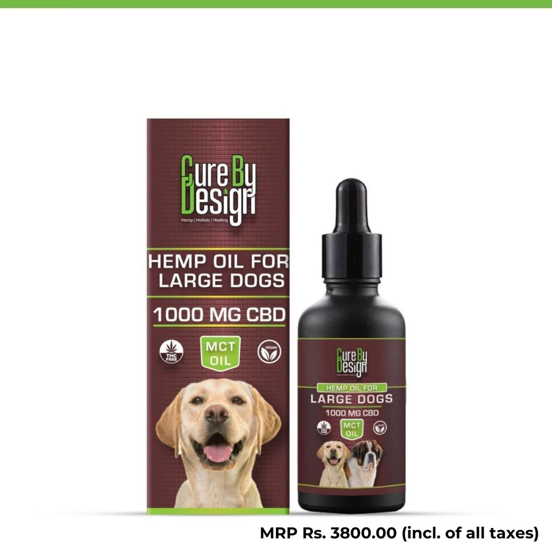 Hemp Seed Oil For Pets | Good for Pets' Pain Relief and Health | Wellness | 30 ML