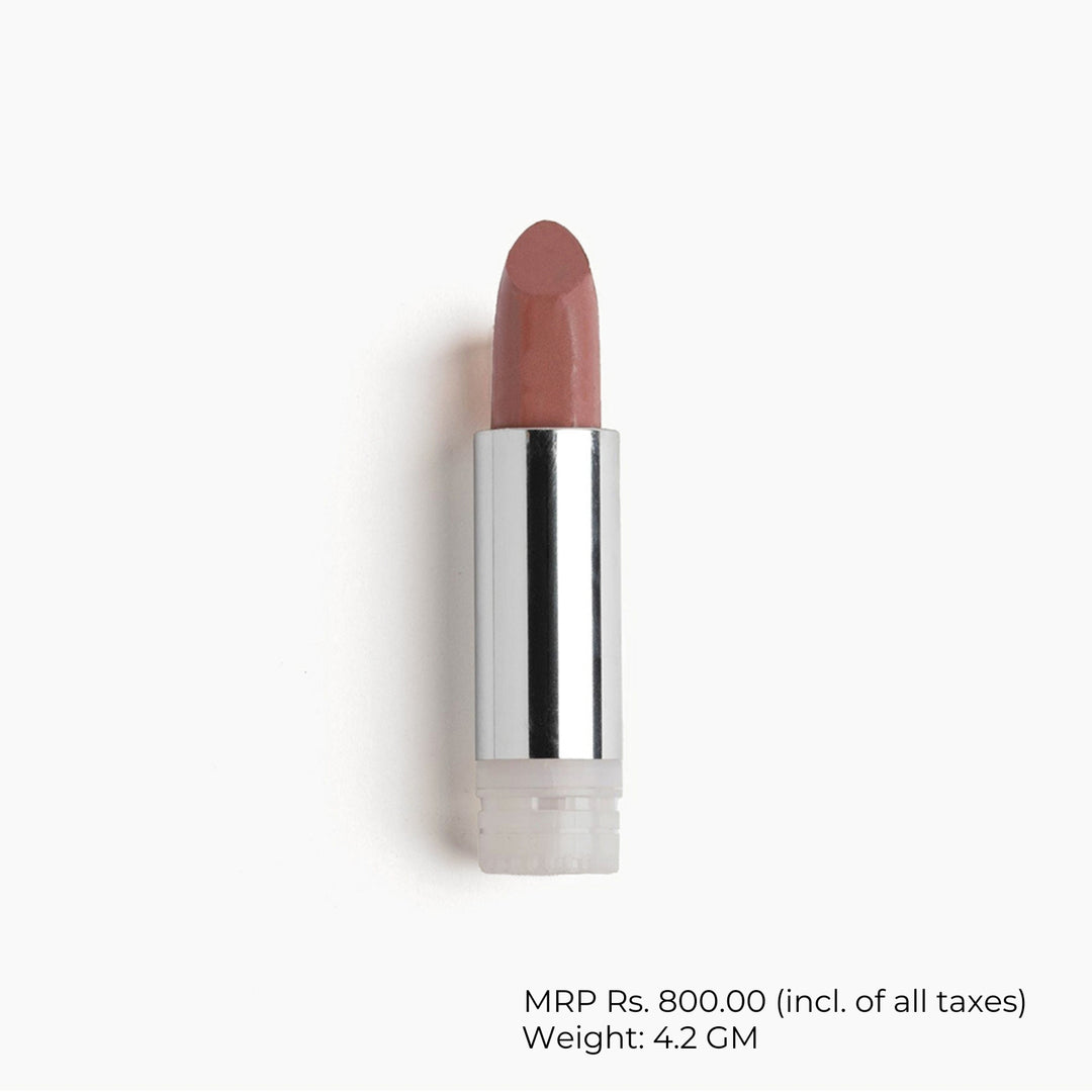 Charming Chestnut Refill | Créme Lipstick | Earthy Taupe Brown | Vegan | 4.2 GM