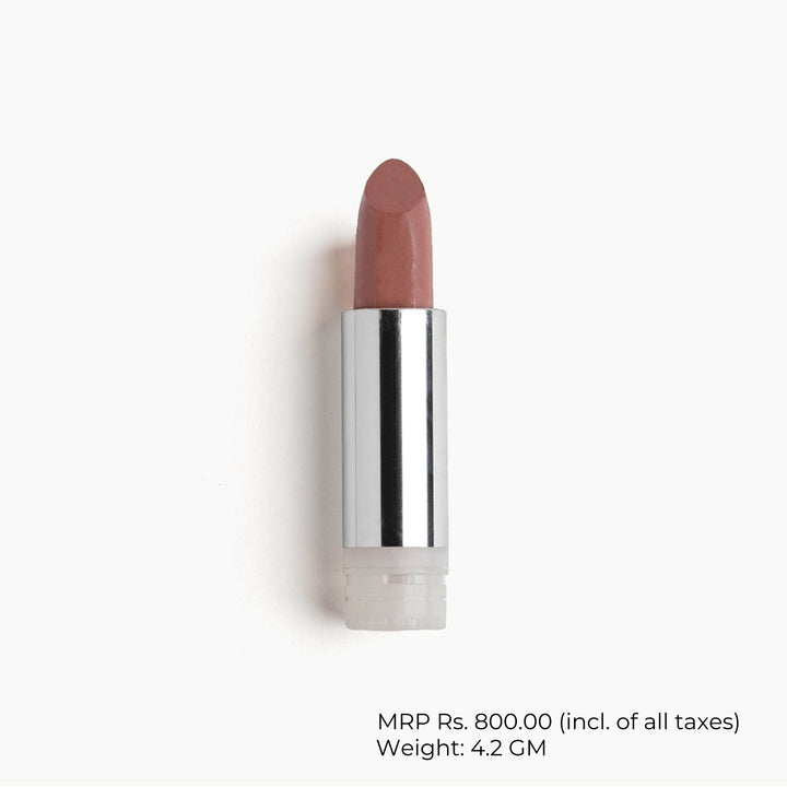 Charming Chestnut Refill | Créme Lipstick | Earthy Taupe Brown | Vegan | 4.2 GM