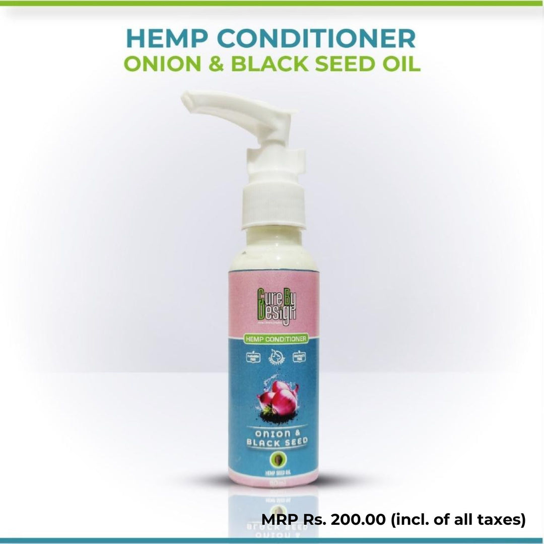 Hair Nourishing Conditioner | Hemp, Onion & Black Seed Oil | 50 ML