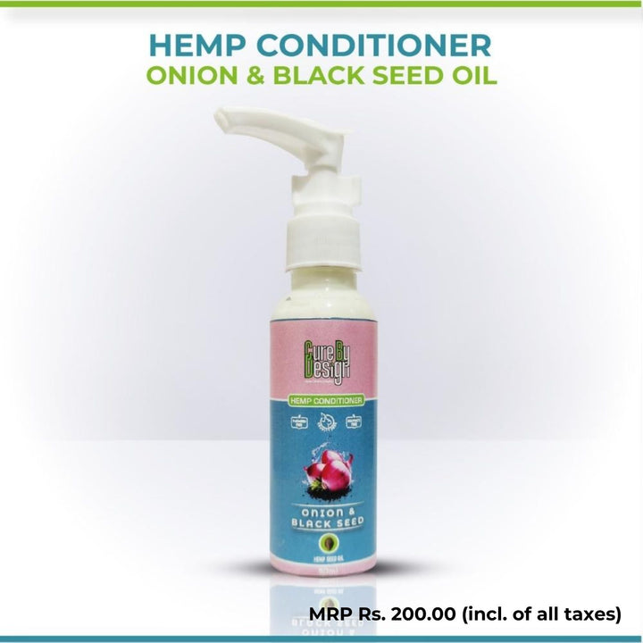 Hair Nourishing Conditioner | Hemp, Onion & Black Seed Oil | 50 ML