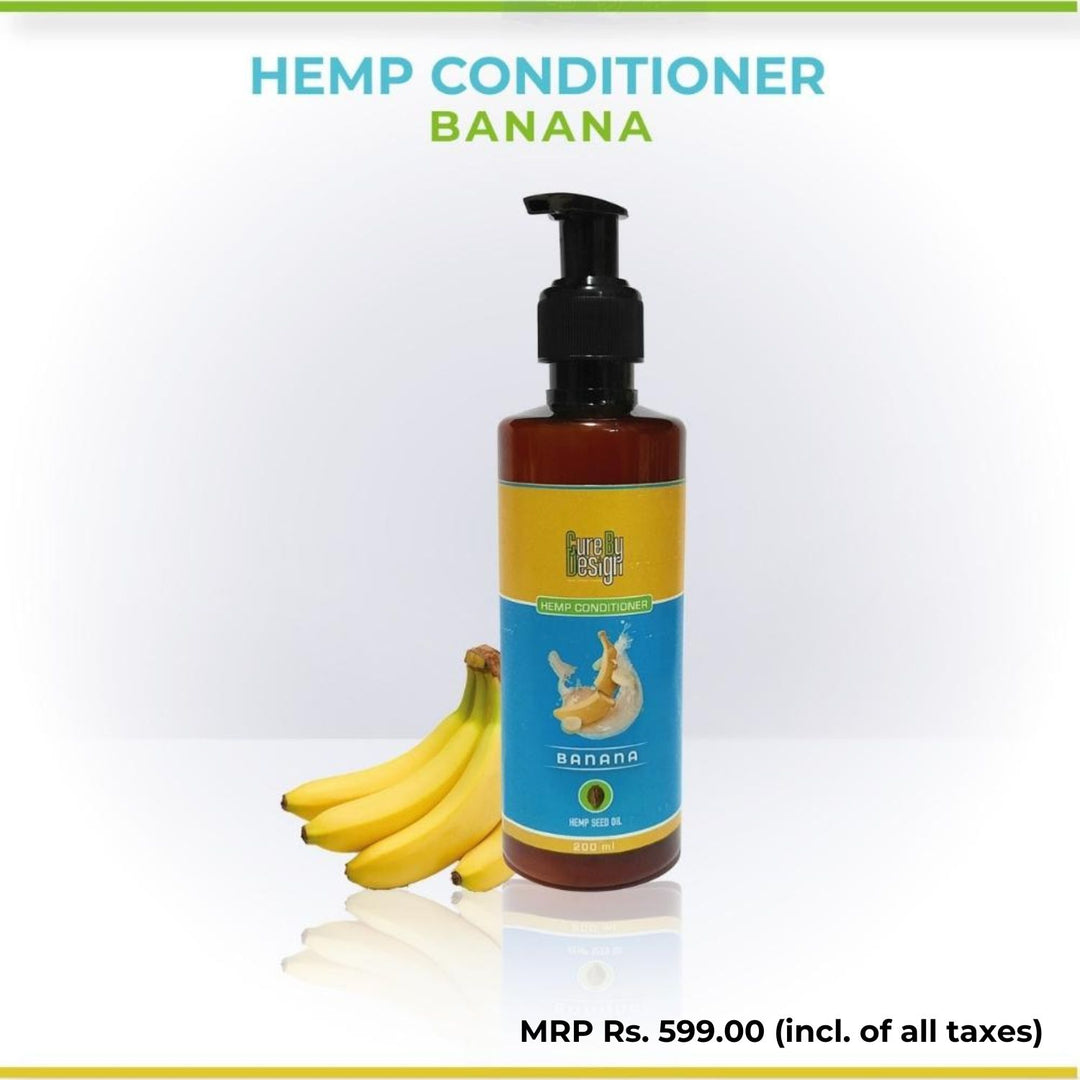 Hair Conditioner | Hemp & Banana Based | Good for All Hair Type | 200 ML