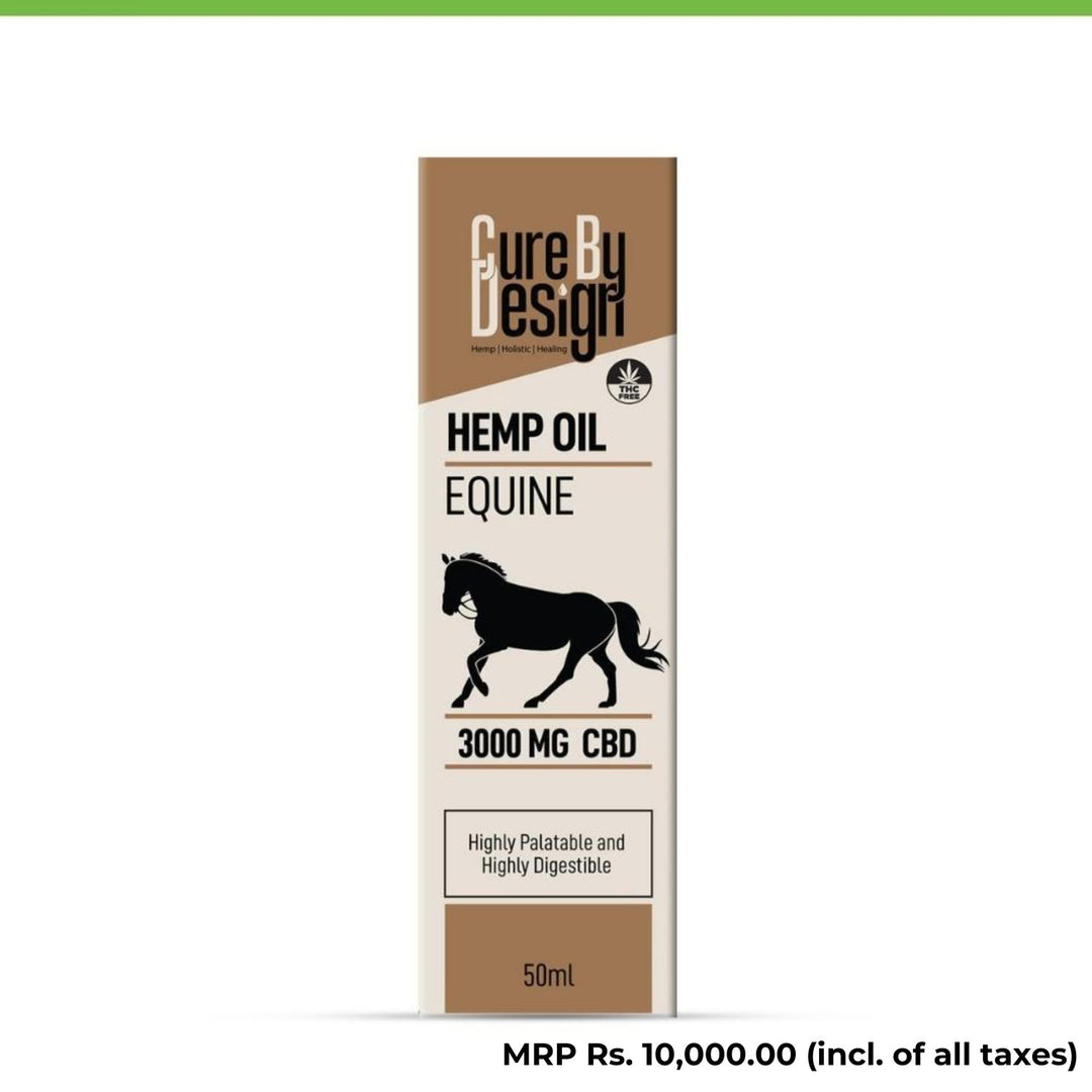 Hemp Oil For Equine Pain Management | Vegan & Natural Ingredients | 50 ML