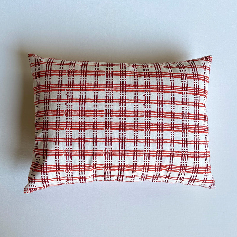 Manjha Print Kapok Pillow & Maracas | Hand Crafted | Newborn Baby Gift Set