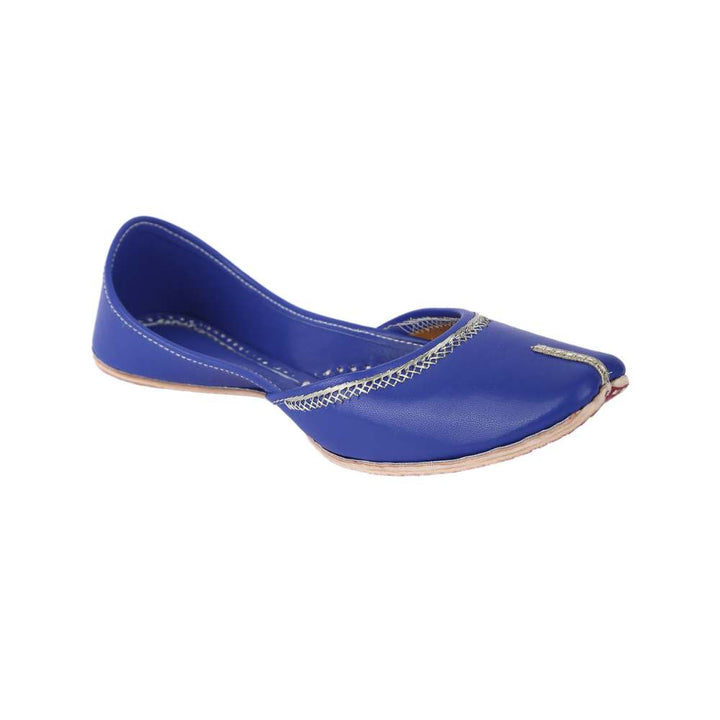 Marine Blue Jutti | Women Flats For Summer And Casual Day Wear