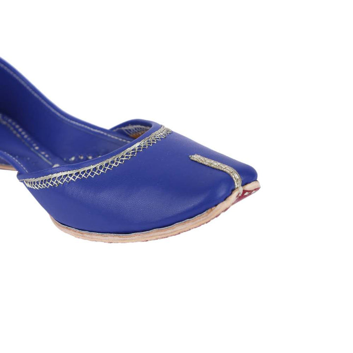 Marine Blue Jutti | Women Flats For Summer And Casual Day Wear