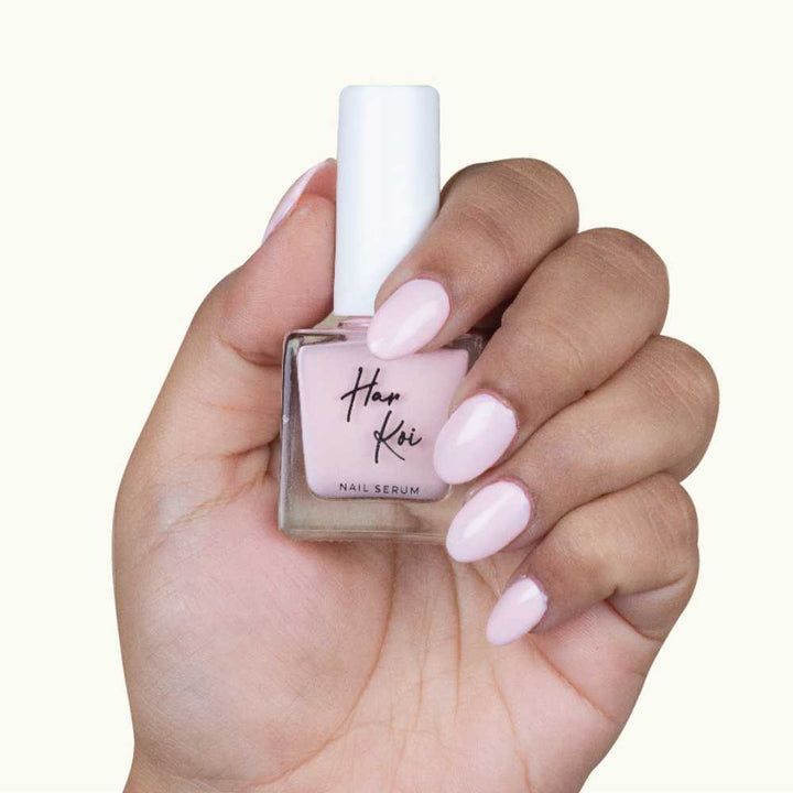 Always Floral Nail Serum | Powder Pink | Creamy Texture | Hydrating | Vegan | 8 ML